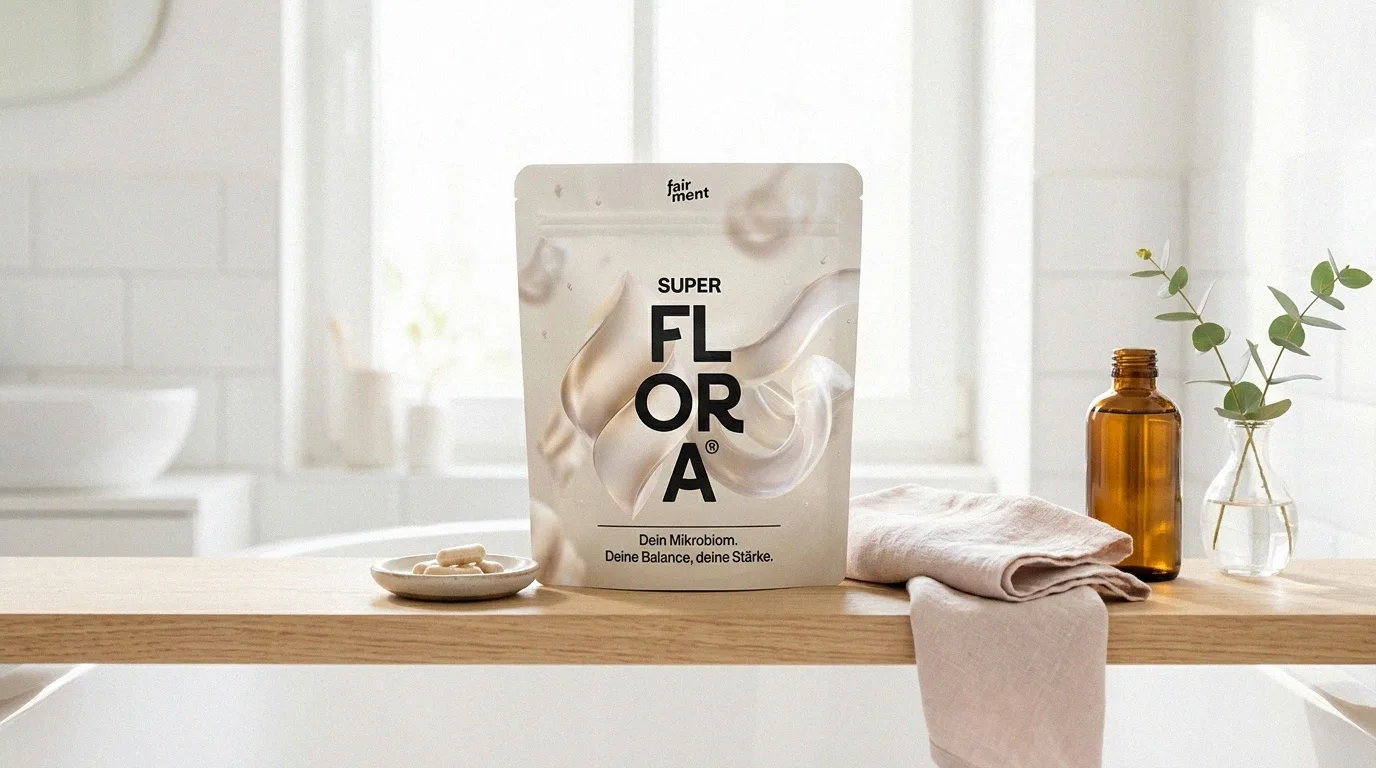 Supplement im hellen Zuhause