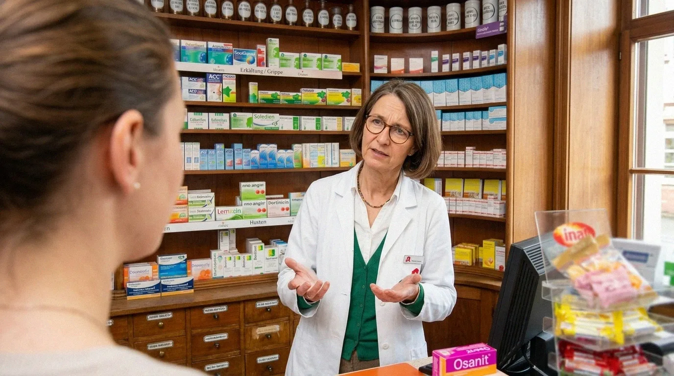 Apothekerin im Beratungsgespräch