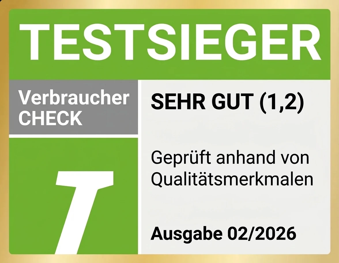 Testsieger Badge &ndash; Verbrauchercheck