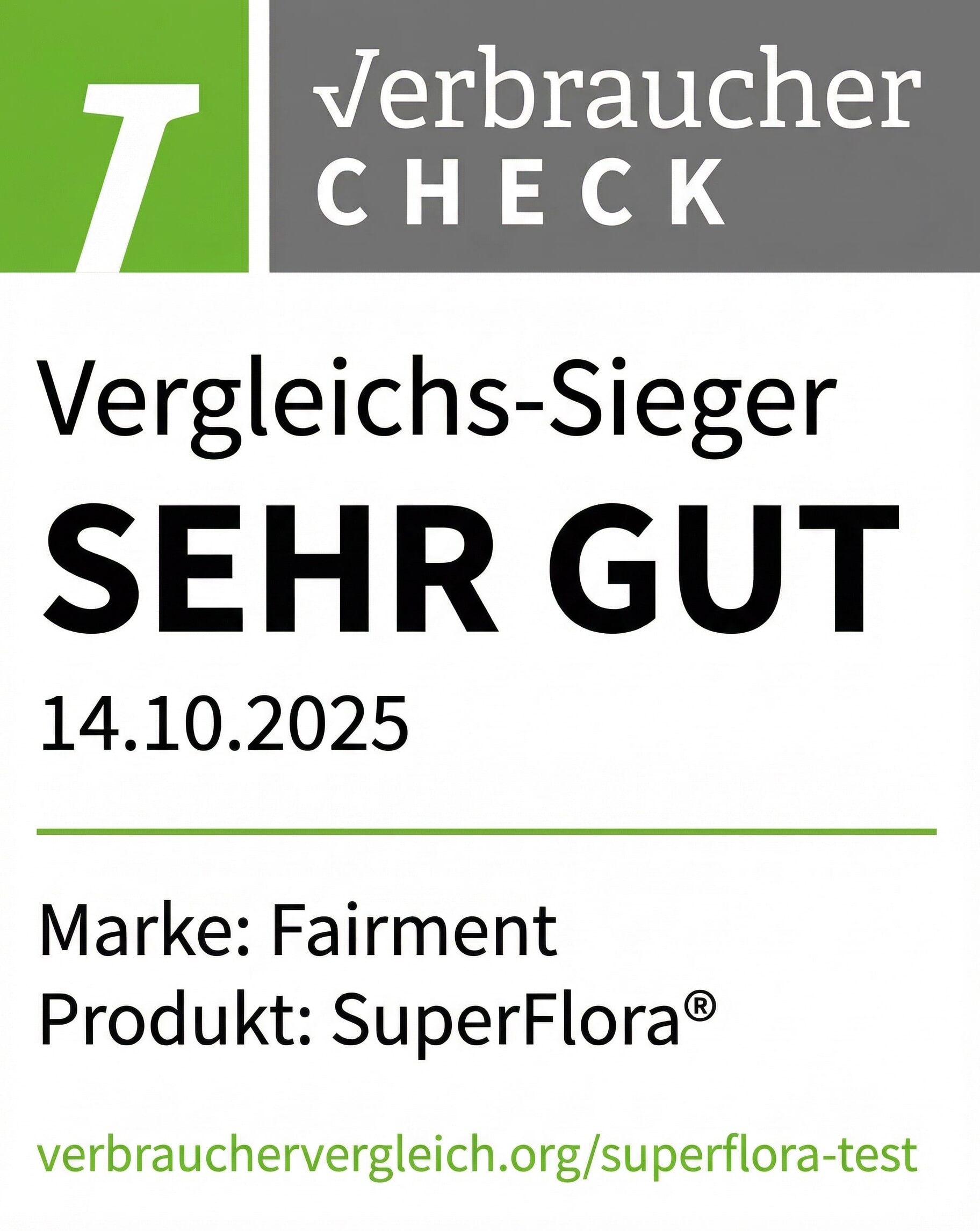 Verbrauchercheck Sehr Gut